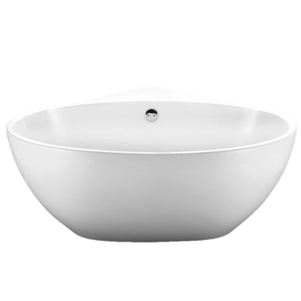 Orbit Corner Modern Free Standing Bath (1270 x 1270mm) - Image 3