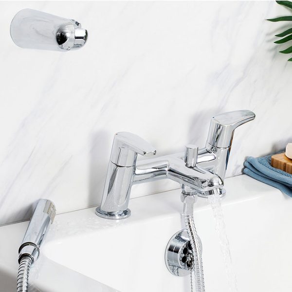 Bristan   Orta Bath Shower Mixer   Chrome - Image 2