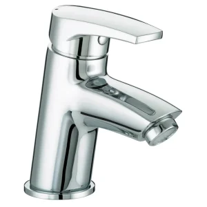Bristan Orta Basin Mixer with Clicker Waste   Chrome