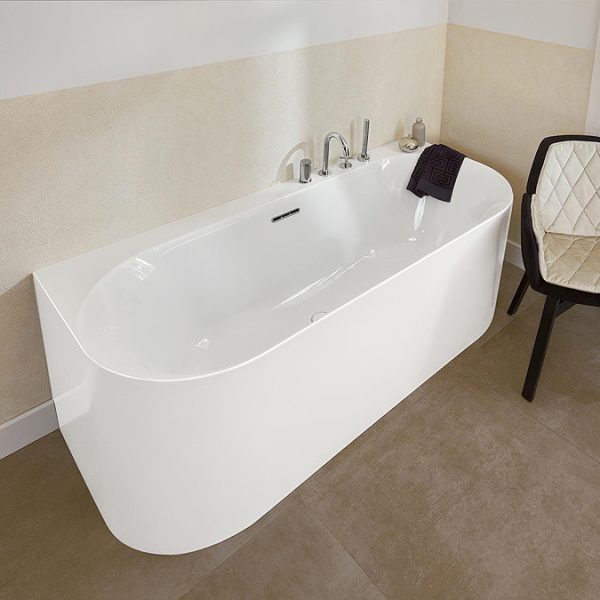 Villeroy & Boch Loop & Friends 1800 x 800mm Back To Wall Bath - Image 2