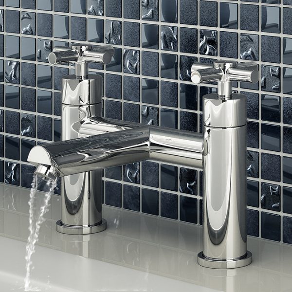 Pablo Modern Bath Filler   Chrome - Image 2