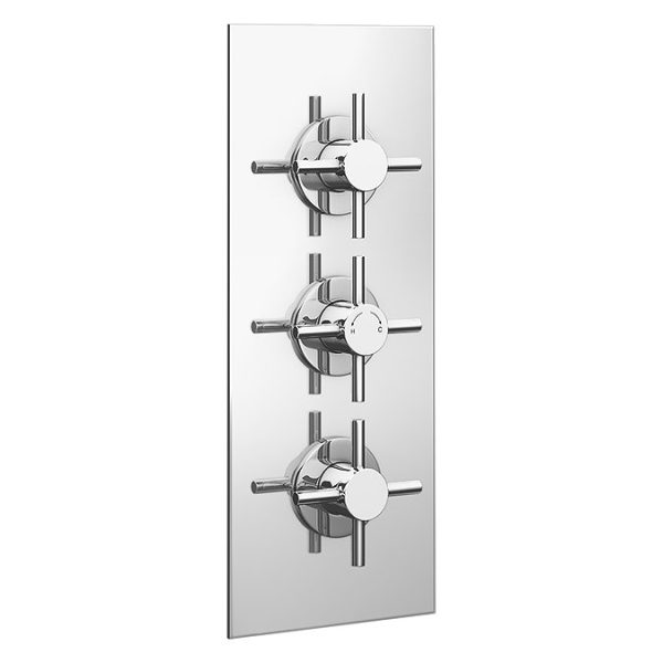 Pablo Concealed Thermostatic Valve with Fixed Shower Head & 6 Body Jets - Image 7