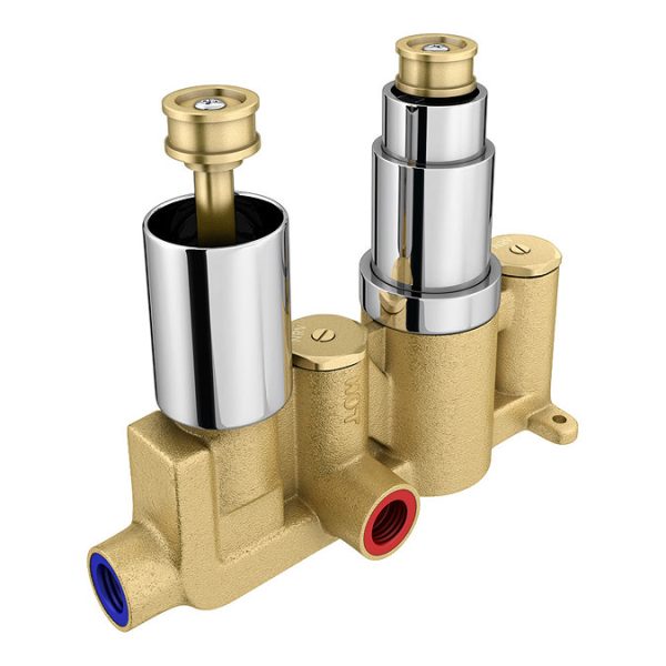 Pablo Shower Package with Concealed Crosshead Valve and Head - Image 5