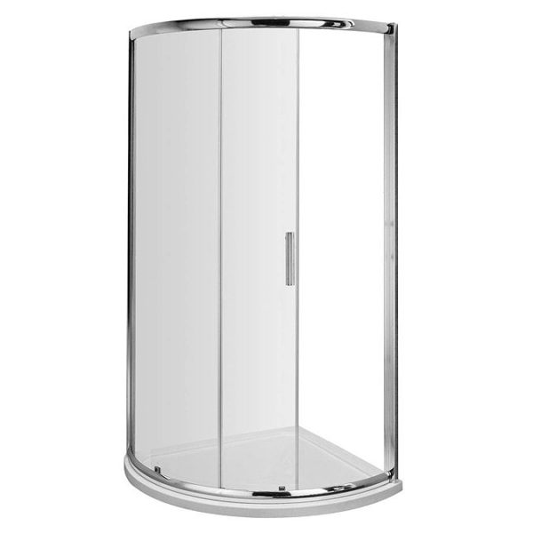 860 x 860mm Pacific Single Entry Quadrant Enclosure inc. Shower Tray - Image 4