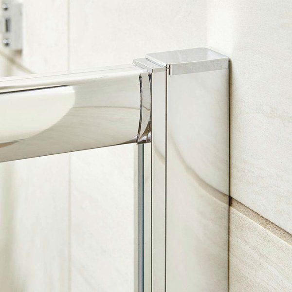 860 x 860mm Pacific Single Entry Quadrant Enclosure inc. Shower Tray - Image 3