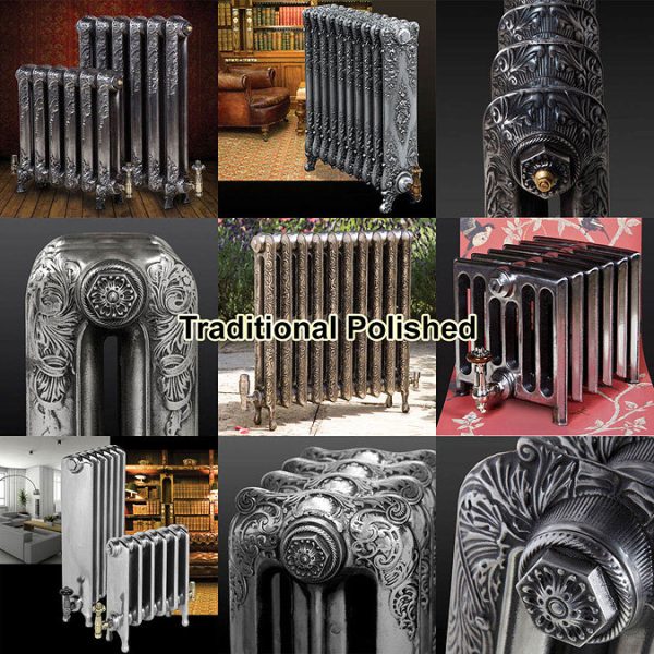 Paladin Shaftsbury 740mm High 5 Section Electric Cast Iron Radiator with 900w Heating Element - Image 7
