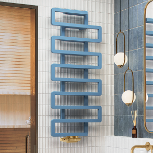 Terma Bookie Pastel Blue Heated Towel Rail 1155 x 500mm