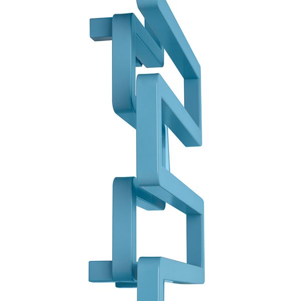 Terma Bookie Pastel Blue Heated Towel Rail 1155 x 500mm - Image 9