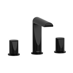 Riobel Parabola Three Hole Basin Mixer   Black
