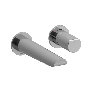 Riobel Parabola Wall Mounted Basin Mixer   Chrome