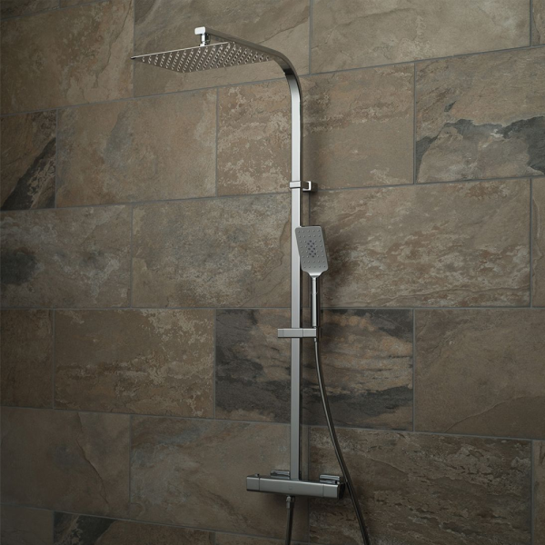 Vado Phase Square Thermostatic Shower