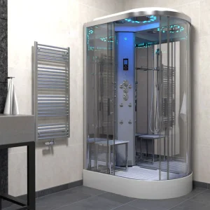 Insignia Platinum 1100 x 700mm Steam Shower Chrome Frame (3rd Generation)