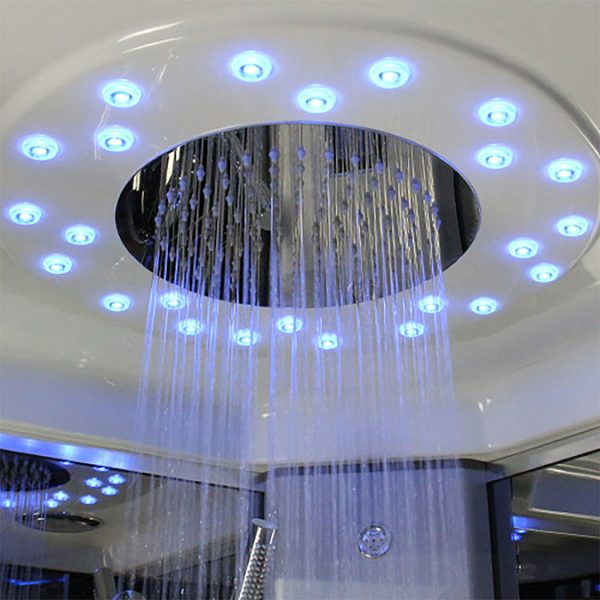 Insignia Platinum 1100 x 700mm Steam Shower Chrome Frame (3rd Generation) - Image 4