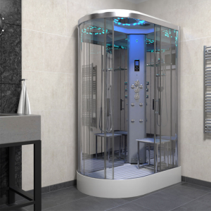 Insignia Platinum 1200 x 800mm Steam Shower Chrome Frame (3rd Generation)