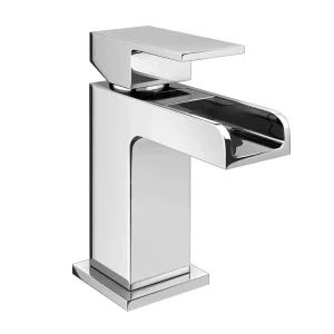 Monza Waterfall Mini Basin Tap Chrome