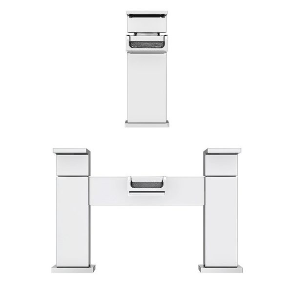 Monza Waterfall Tap Package (Bath + Basin Tap) - Image 7