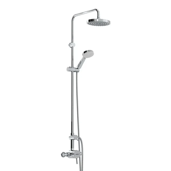 Bristan Prism Exposed Sequential Shower Valve with Diverter & Rigid Riser Kit