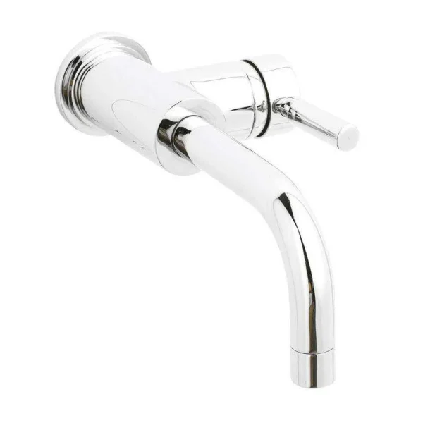 Hudson Reed   Tec Single Lever Wall Mounted Side Action Basin Mixer