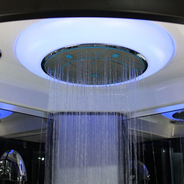 Insignia Premium 1100 x 700mm Steam Shower Chrome Frame - Image 8