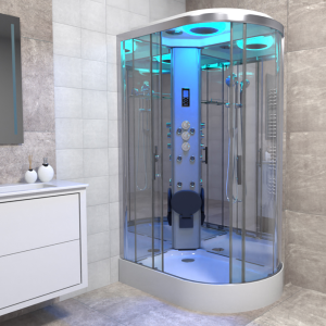 Insignia Premium 1100 x 700mm Shower Cabin Chrome Frame