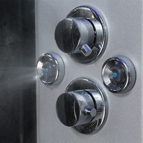 Insignia Premium 1200 x 800mm Non Steam Shower Cabin Black Frame - Image 6