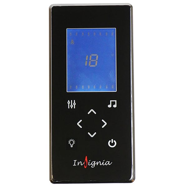 Insignia Premium 1200 x 800mm Non Steam Shower Cabin Black Frame - Image 2