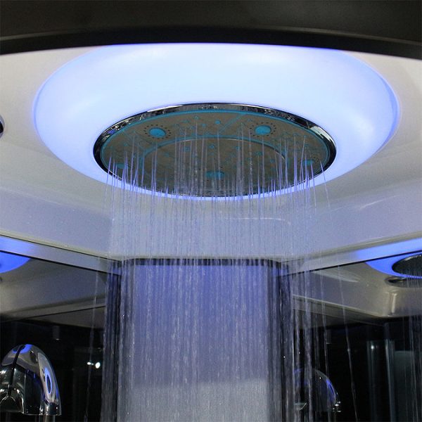 Insignia Premium 1200 x 800mm Steam Shower Black Frame - Image 5