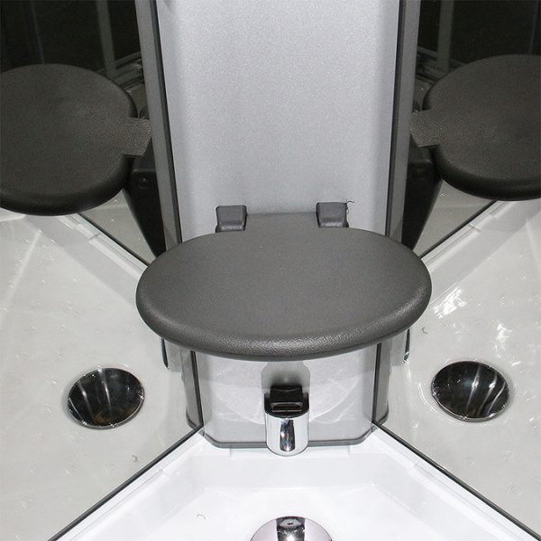 Insignia Premium 1200 x 800mm Steam Shower Black Frame - Image 2