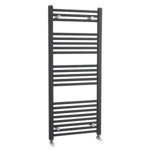 Nuie   Straight Ladder Towel Rail 500 x 1150mm   Anthracite