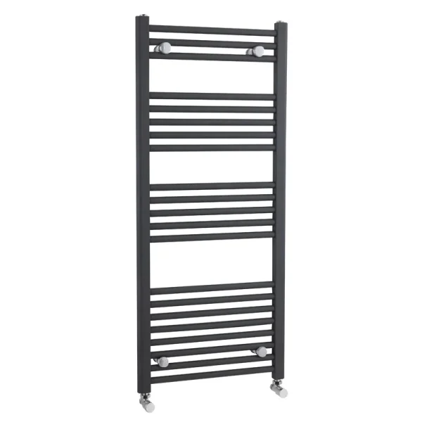 Nuie   Straight Ladder Towel Rail 500 x 1150mm   Anthracite