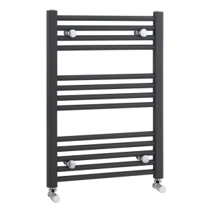 Nuie   Straight Ladder Towel Rail 700 x 500mm   Anthracite