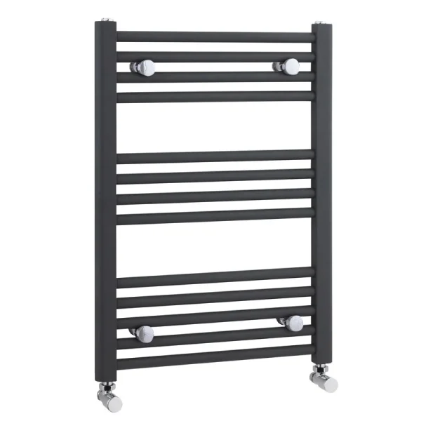 Nuie   Straight Ladder Towel Rail 700 x 500mm   Anthracite