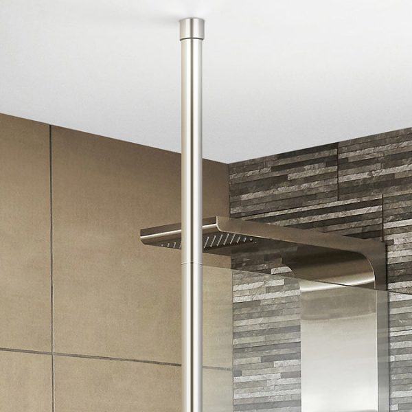 Nuie Wetroom Screen + Ceiling Post - Image 2