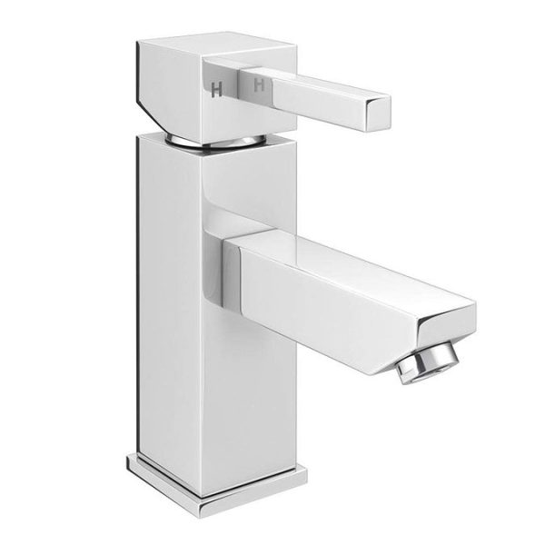 Prime Modern Mono Basin Mixer Tap   Chrome - Image 2