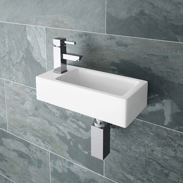 Prime Modern Mono Basin Mixer Tap   Chrome - Image 3