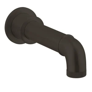 Crosswater MPRO Industrial Wall Mounted Bath Spout   Carbon Black