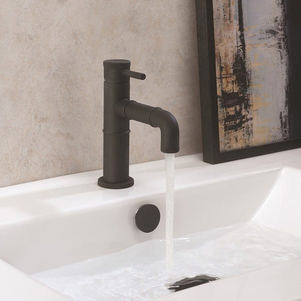 Crosswater MPRO Industrial Monobloc Basin Mixer   Carbon Black - Image 3