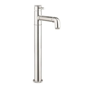 Crosswater MPRO Industrial Tall Monobloc Basin Mixer   Chrome