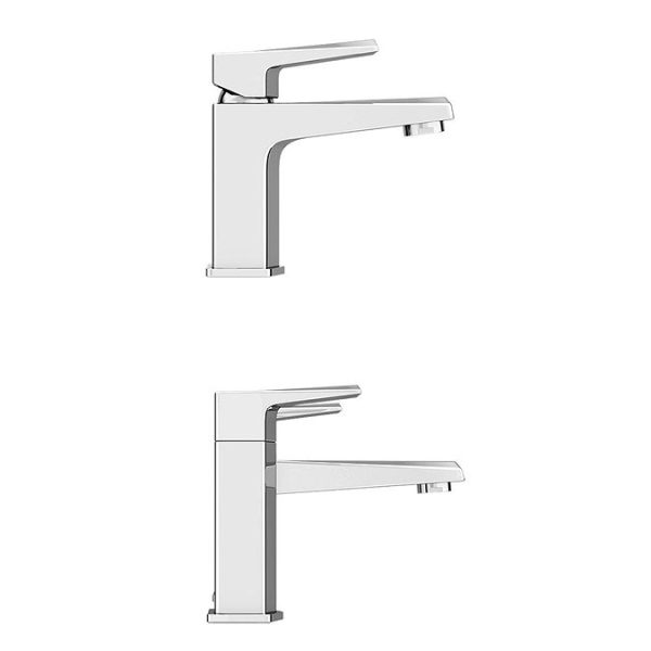 Venice Modern Geometric Tap Package (Bath + Basin Tap) - Image 7