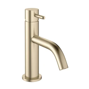 Crosswater MPRO Monobloc Basin Mixer   Brushed Brass