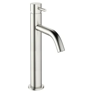 Crosswater MPRO Tall Monobloc Basin Mixer   Brushed Stainless Steel Effect
