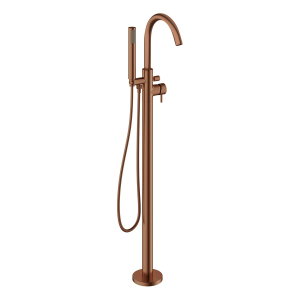 Crosswater MPRO Floor Mounted Freestanding Bath Shower Mixer   Brushed Bronze