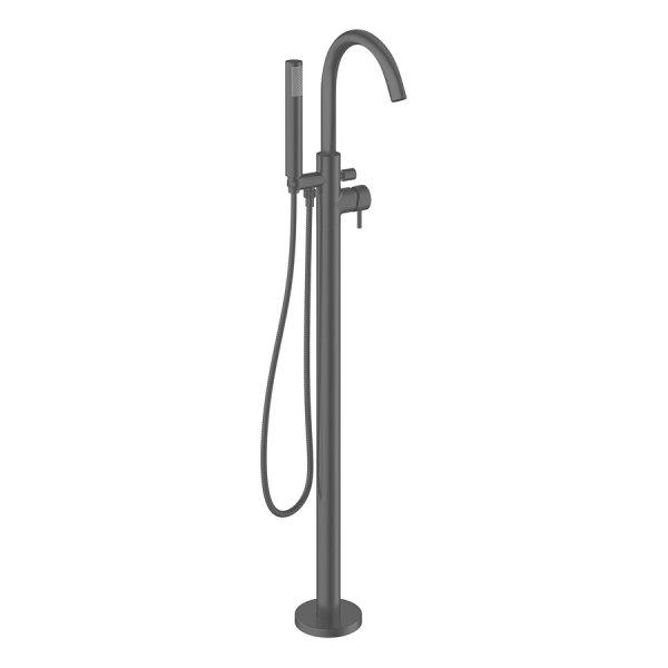 Crosswater MPRO Floor Mounted Freestanding Bath Shower Mixer   Slate