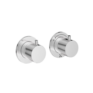 Crosswater MPRO Module Chrome 2 Outlet 2 Handle Concealed Shower Valve