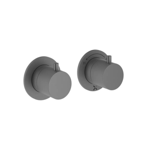 Crosswater MPRO Module Slate 2 Outlet 2 Handle Concealed Shower Valve