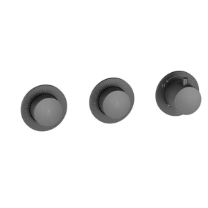 Crosswater Module MPRO Push 2 Outlet Concealed Shower Valve   Slate