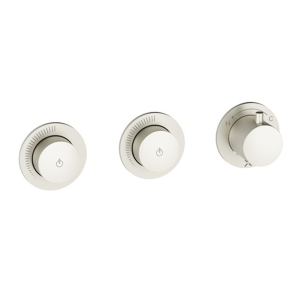Crosswater Module MPRO Push 2 Outlet Concealed Shower Valve   Stainless Steel