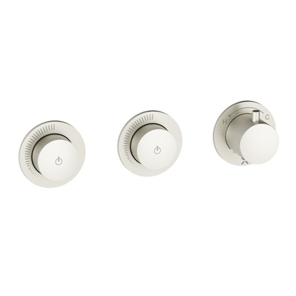 Crosswater Module MPRO Push 2 Outlet Concealed Shower Valve   Stainless Steel