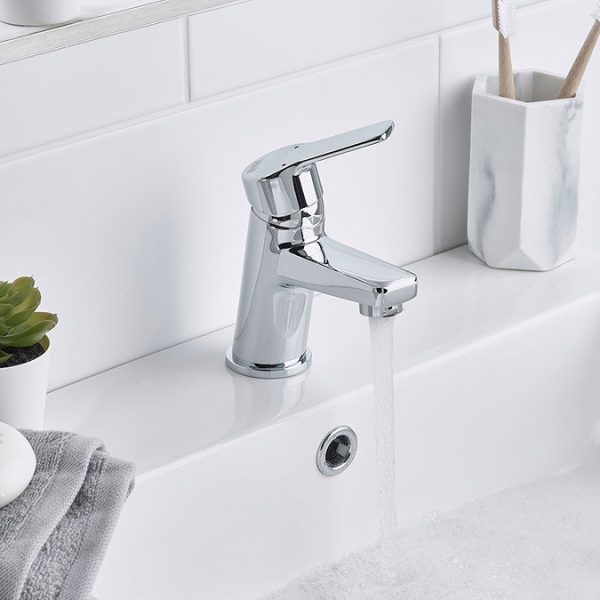 Bristan   Pisa Basin Mixer With Clicker Waste   Chrome - Image 3