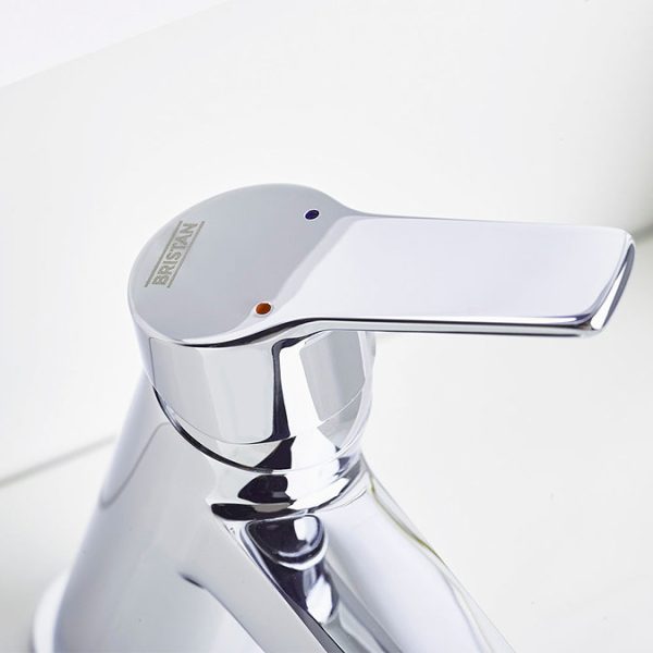 Bristan   Pisa Basin Mixer With Clicker Waste   Chrome - Image 2